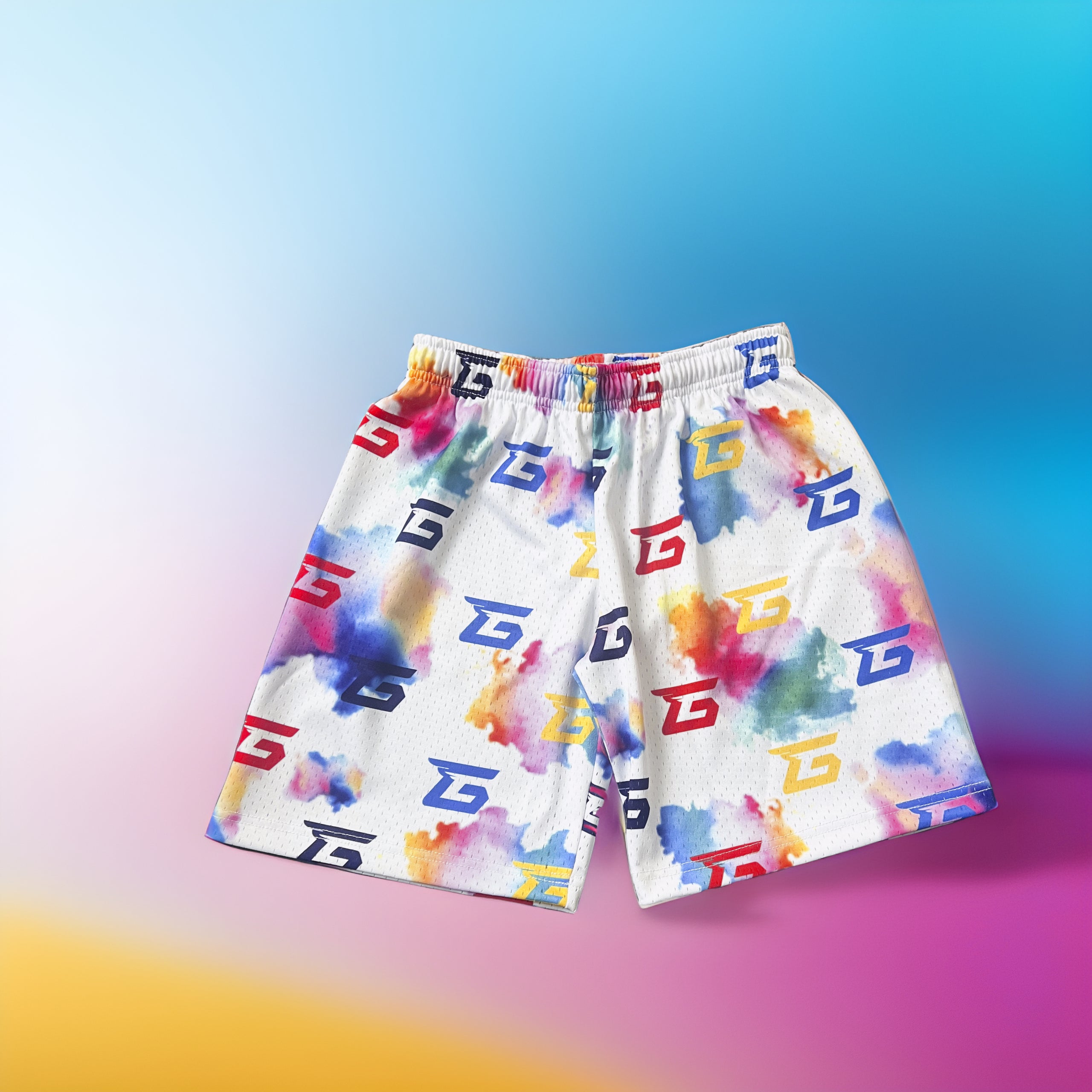 Vibes Shorts White